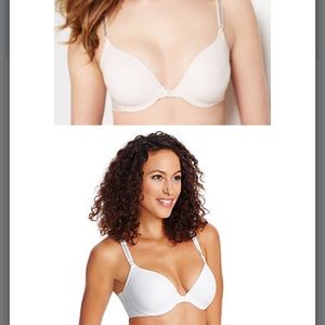 Warner’s White Bra with front closure